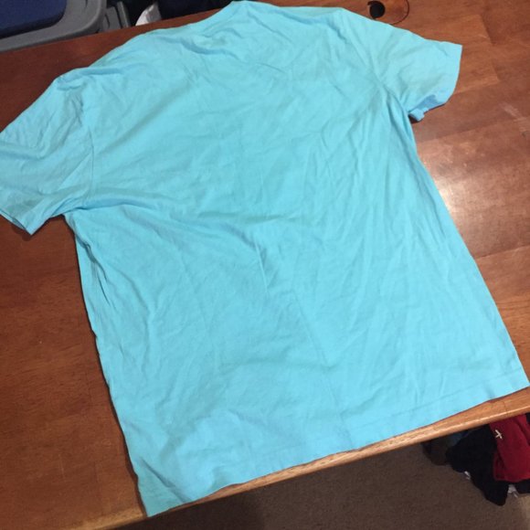 IZOD Blue Tee men's Large - Picture 2 of 7